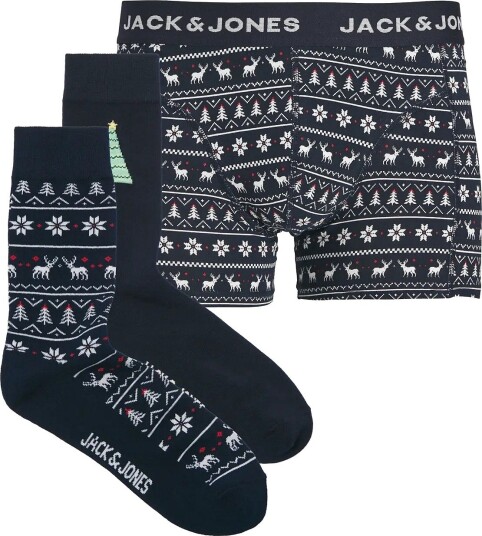 Jack & Jones Jacsantos Deer Giftbox SKY CAPTAIN M