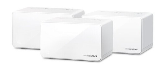 Mercusys Halo H90x 3-Pack Hvit Innvendig Lys Mesh System 800 M² 0 - 40 °C 10 - 90% Mercusys Halo H90x 3-Pack Hvit Innvendig Lys Mesh System 800 M² 0 - 40 °C 10 - 90%