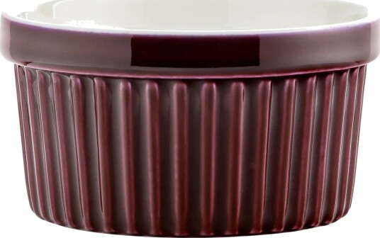 Porsgrunds Porselænsfabrik Ildfast Ramekin Med Riller Rosso Porsgrunds Porselænsfabrik Ildfast Ramekin Med Riller Rosso