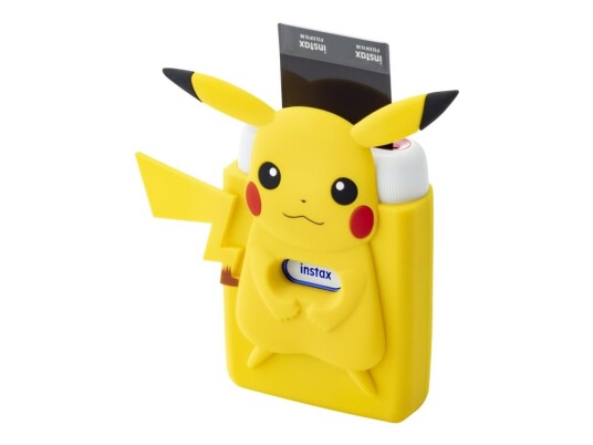 Fujifilm Instax Mini Link - Special Edition - Skirver - Farge - Led - 86 X 54 Mm Inntil 5 Bilder/Min (Farge) - Kapasitet: 10 Fotoer - Bluetooth 4.2 Le - Ash White With Red And Blue Accents - Med Pikachu Silicone Case (Yellow) Fujifilm Instax Mini Link - Special Edition - Skirver - Farge - Led - 86 X 54 Mm Inntil 5 Bilder/Min (Farge) - Kapasitet: 10 Fotoer - Bluetooth 4.2 Le - Ash White With Red And Blue Accents - Med Pikachu Silicone Case (Yellow)