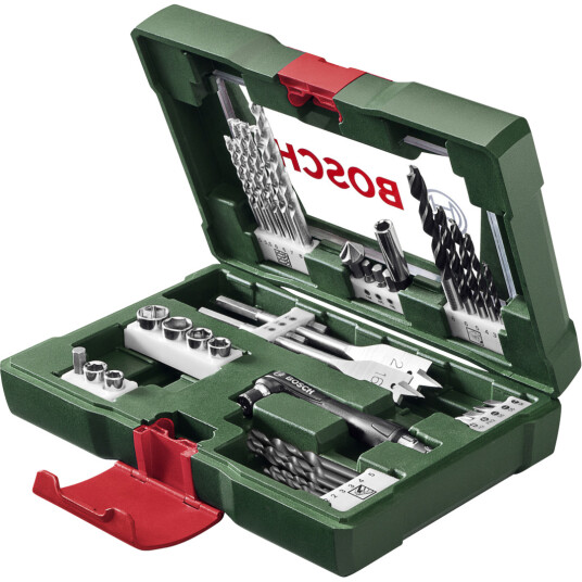 Bosch V-Line 41 deler Bor og Bitssett for Tre, Metall og Stein