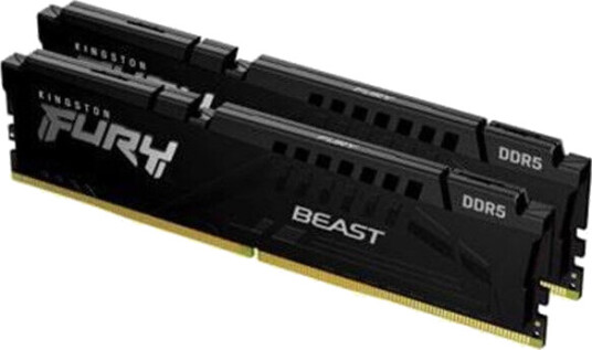 Kingston FURY Beast 16GB DDR5 5200MHz RAM med XMP - Svart