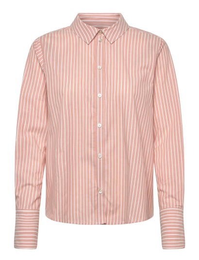 Rue de Tokyo Sylina Striped Shirting Orange L Rue de Tokyo Sylina Striped Shirting Orange L