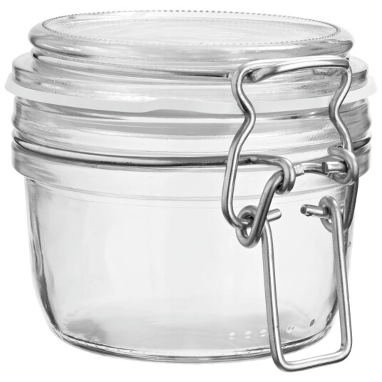 Bormioli Rocco Glasskrukke Fido Terrina; 15cl, 8.3x7.3 cm (ØxH); Transparent; Rund; 12 Stykk / Forpakning