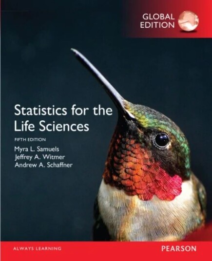 Statistics For The Life Sciences, Global Edition Av Myra Samuels, Jeffrey Witmer, Andrew Schaffner