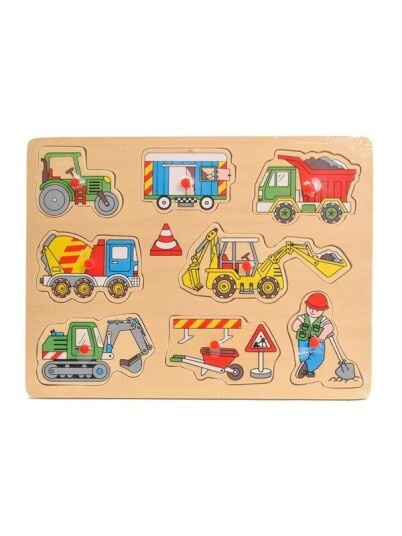 Playwood Stud puzzle Work in Progress Tre