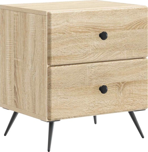  Nattbordskap Sonoma eik 43 x 34,5 x 47,5 cm Konstruert tre
