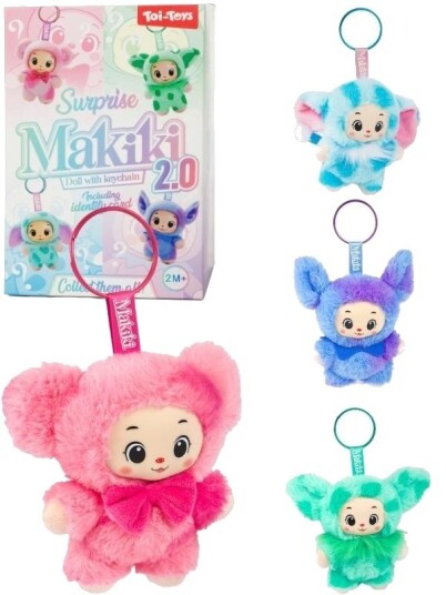 Makiki 2.0 Nøkkelring Myk Samlefigur 15cm