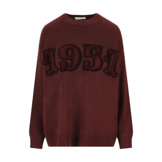 Max Mara Dame Strikkevarer Brun L,