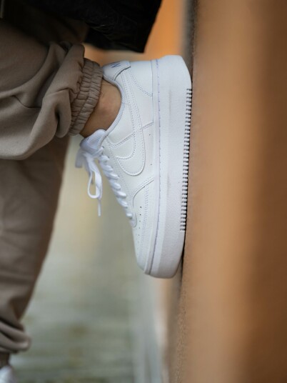 Nike Court Vision Alta Leather Hvit 38 Nike Court Vision Alta Leather Hvit 38