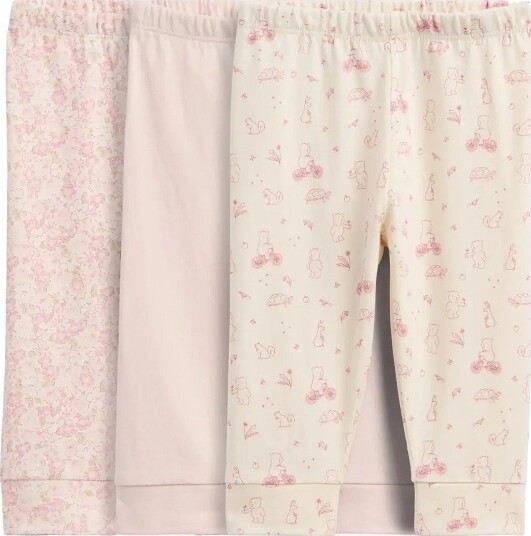 GAP Baby First Favorites Organic Cotton Pull On Pants (3 Pack) PRIMITIVE 80/86