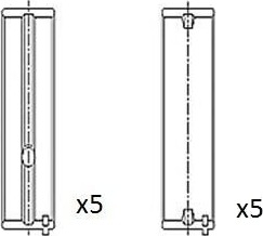 FAI AutoParts BM1034-025 Veivaksellager FAI AutoParts BM1034-025 Veivaksellager