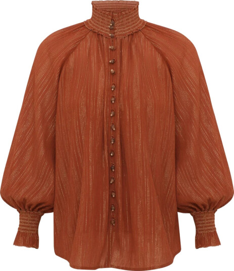 Zimmermann Dame Bluser & Skjorter Brun L,