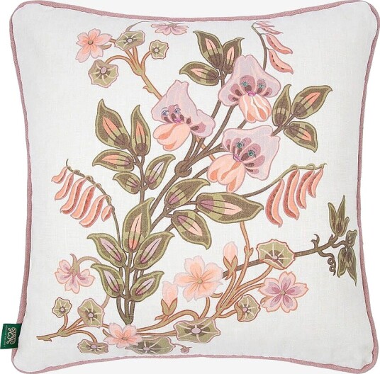 House of Hackney   Pute The Dancing Orchids Medium Piped Hemp   Beige