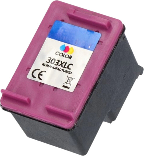 TB Blekkpatron 303XL Farge Høykapasitet (18.6ml), erstatter HP T6N03AE