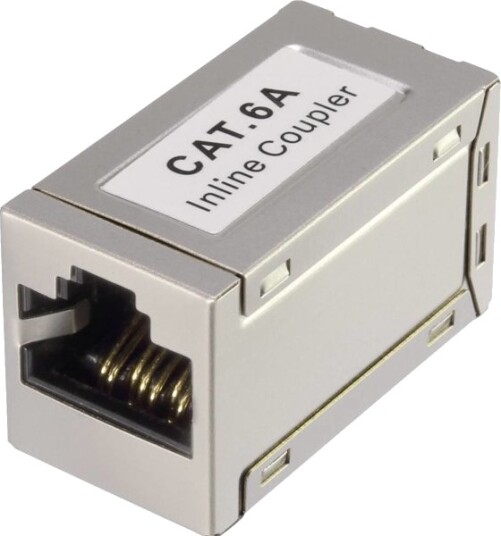 Renkforce Rf-4723812 Flat Hvit Rj-45 Rj-45 Hunkjønn Hunkjønn