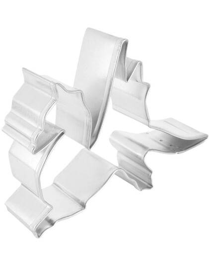Drage Kakeutstikker/Kakeform i Metall 10x8 cm