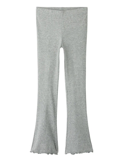 name it Nkfnakal Bootcut Legging Noos Grey 92