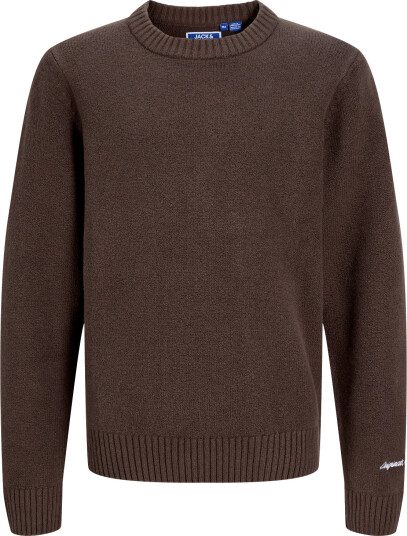Jack & Jones Jornorrebro Knit Crew Neck Sn Jnr Brown 128 Jack & Jones Jornorrebro Knit Crew Neck Sn Jnr Brown 128
