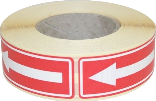 Advarselsetiketter Symbol Pil