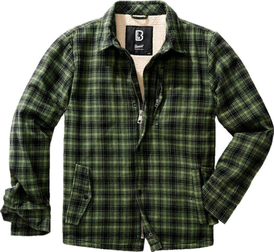 Brandit Classic Sherpa Jacket Oliven Brandit Classic Sherpa Jacket Oliven