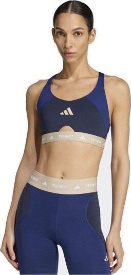 TECHFIT Workout Color Block Medium Support BH