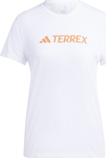 Adidas Women's Terrex Mt Log Tech Tee White L