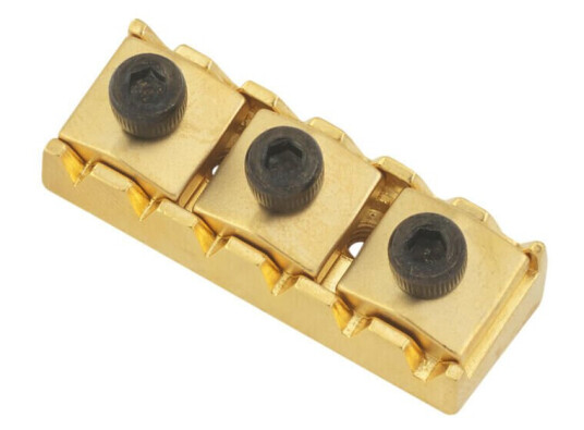 Floyd Rose Nut R2 Left Satin Gold 41,0-41,2 Mm, Radius 10"