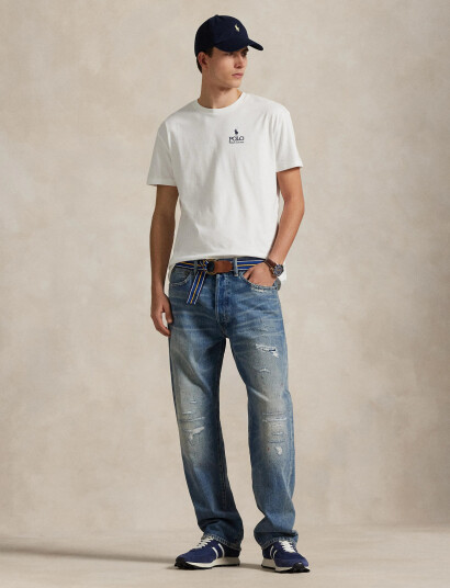 Polo Ralph Lauren Classic Fit Logo Jersey T-Shirt - White - L Polo Ralph Lauren Classic Fit Logo Jersey T-Shirt - White - L