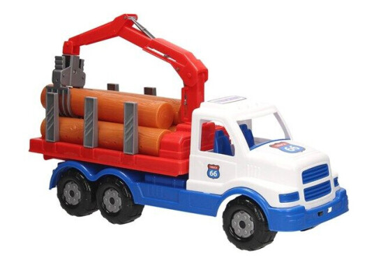 Polesie Cavallino Truck 66 XL Torpedo Truck with Wood Polesie Cavallino Truck 66 XL Torpedo Truck with Wood