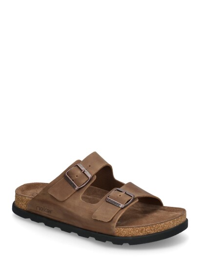 Rieker Rieker Mens Sandals 21190 00 Black Brown 43