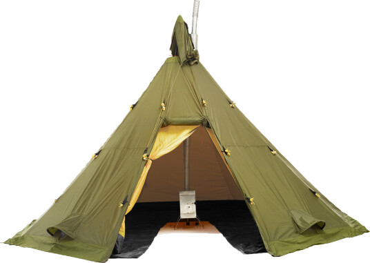 Helsport Varanger 4-6 Ytter+Stang, lavvo STD Green Helsport Varanger 4-6 Ytter+Stang, lavvo STD Green