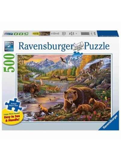 Ravensburger Wilderness 500pcs. Gulv