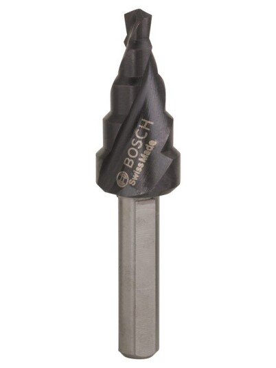 Bosch Trinnbor HSS-AlTiN 4 - 12 mm, 6,0 mm, 50 mm
