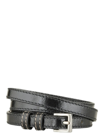 Becksöndergaard Sheeny Aria Belt - Black - XS/S Becksöndergaard Sheeny Aria Belt - Black - XS/S