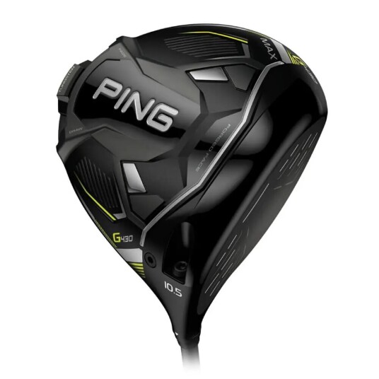 Ping G430 Driver Max Høyre Stiff 10.5° Alta Cb 55 Black Std Lengde Tour Velvet 360 Hvit Ping G430 Driver Max Høyre Stiff 10.5° Alta Cb 55 Black Std Lengde Tour Velvet 360 Hvit