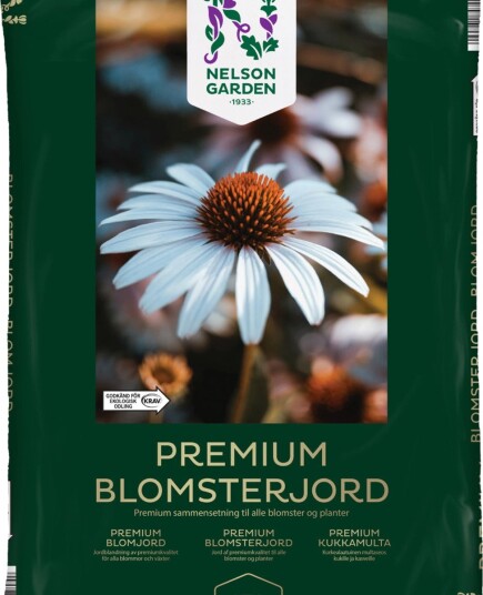 Blomsterjord Premium 15l Krav
