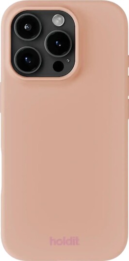 Holdit Silicone Case iPhone 16 Pro Max Pink Holdit Silicone Case iPhone 16 Pro Max Pink