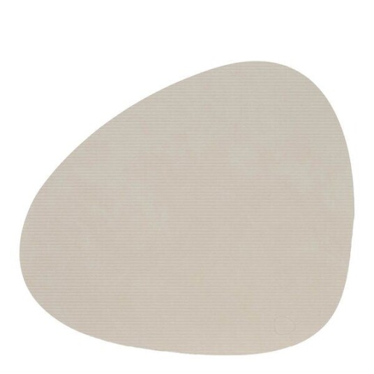 LIND DNA   Curve Corduroy spisebrikke 37x44 cm oyster white