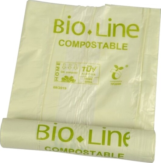 Biosæk Abena Bio Line 120 L Transparent Grøn 8 Stk. Biosæk Abena Bio Line 120 L Transparent Grøn 8 Stk.