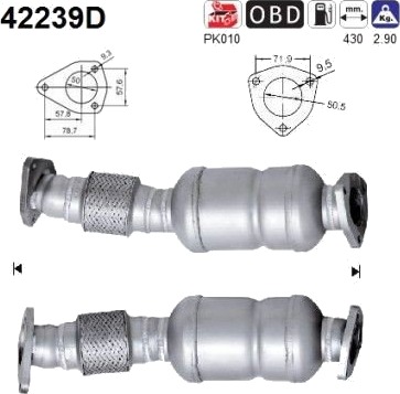 Katalysator AS 42239D
