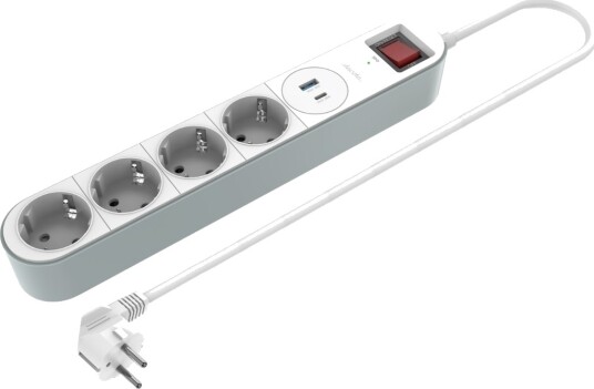 Dacota DASP4 overspenningsvern 4 uttak + USB