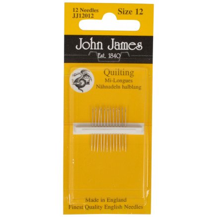 John James Quiltenåler Korte Str. 12 stk