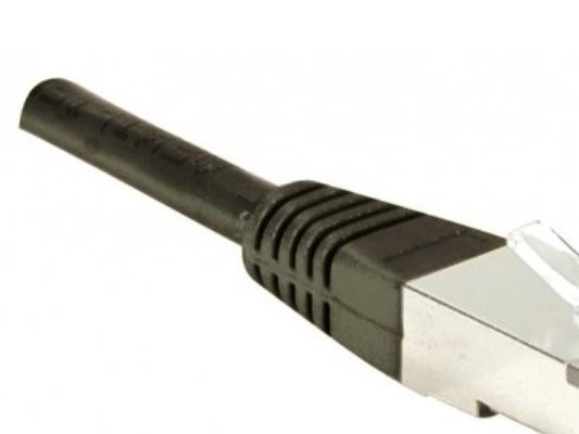 Exc Network Cable | Cat 6 | S/Ftp | Patch Round (Standard) | Black | 3M