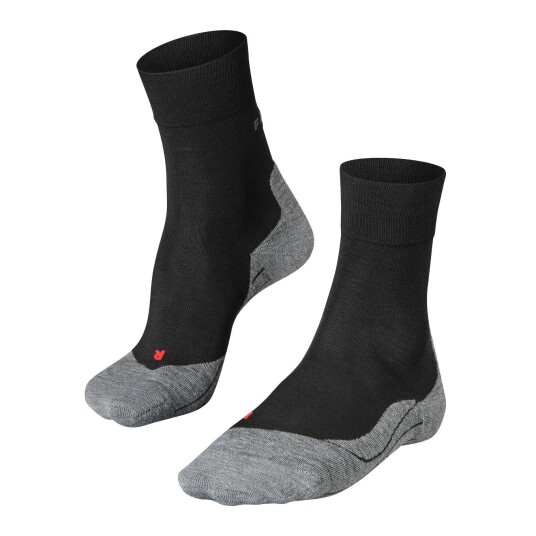 Falke Women's RU4 Wool Running Socks Black Mix 41 42 Falke Women's RU4 Wool Running Socks Black Mix 41 42