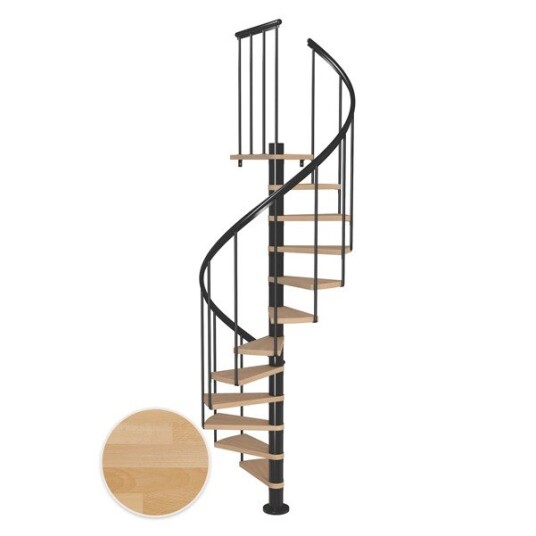 Dolle Montreal Spiral Bøk Oljet 7016 Classic2 11T Ø120