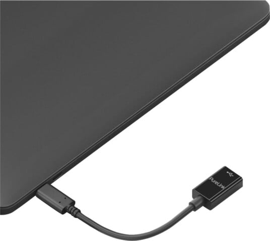 Purelink Iseries Usb Adapter Usb C Hann Til Usb Type A Hunn Usb 3.1 Otg 10 Cm Usb Power Delivery 3A 60W Svart