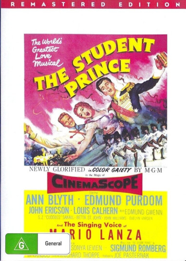 Student Prince DVD