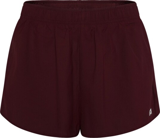 ICANIWILL Mirage 2-In-1 Shorts W - DARK MAHOGANY - XS