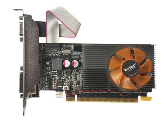 Zotac GeForce GT 710 Grafikkort 2GB GDDR3 med HDMI og DVI